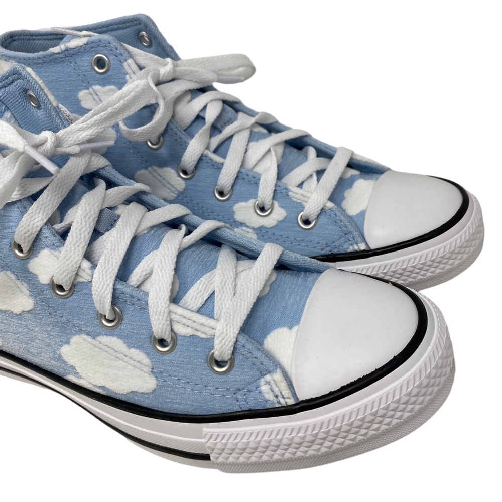 Converse Chuck Taylor Clouds Women's Sneakers Kids Blue Canvas High Top A02924F - Picture 4 of 10